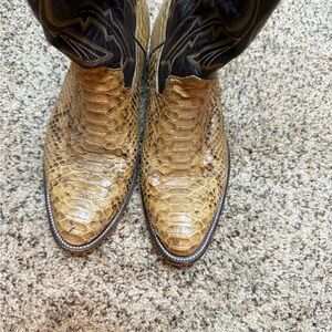 Men's Tan Western Boots